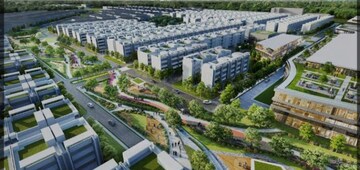 3 BHK Builder Floor – Exterior View View at Signature Global Daxin Vistas, Bhondsi - for Sale