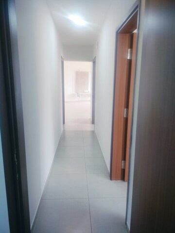 Building Lobby in 3 BHK Apartment at Bhartiya Nikoo Homes Phase 2, Thanisandra Main Road – for Rent