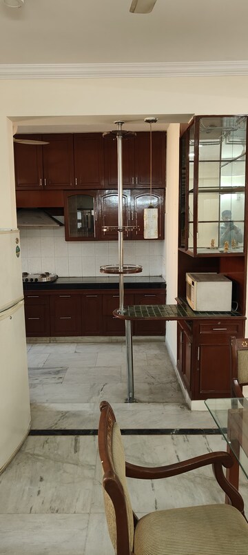 Kitchen in 4 BHK Apartment at Karam Hi Dharam Apartment, Sector 55 – for Rent