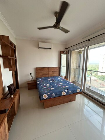 Bedroom in 3 BHK Apartment at Bhagwati Elgenza, Ghansoli – for Rent