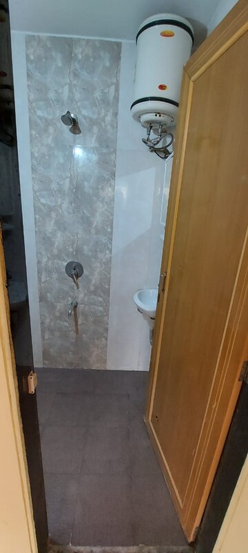 Bathroom in 3 BHK Apartment at Bhagwati Elgenza, Ghansoli – for Rent
