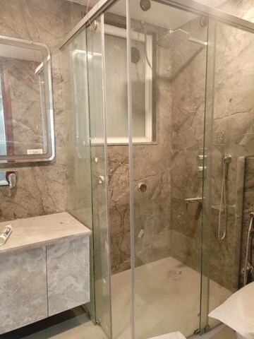 Bathroom in 3 BHK Builder Floor at Moti Nagar – for Sale