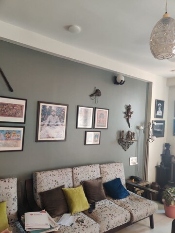 Living Room in 3 BHK Apartment at Chandkheda – for Sale