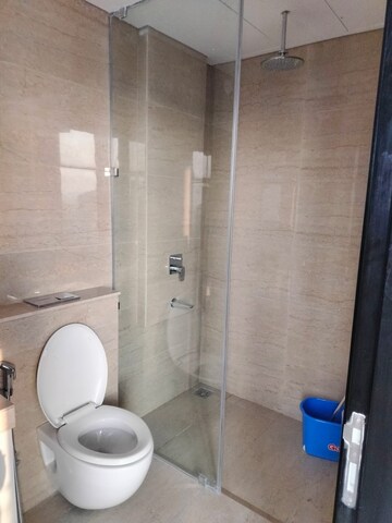 Bathroom in 3 BHK Apartment at Oberoi Maxima, Andheri East – for Rent