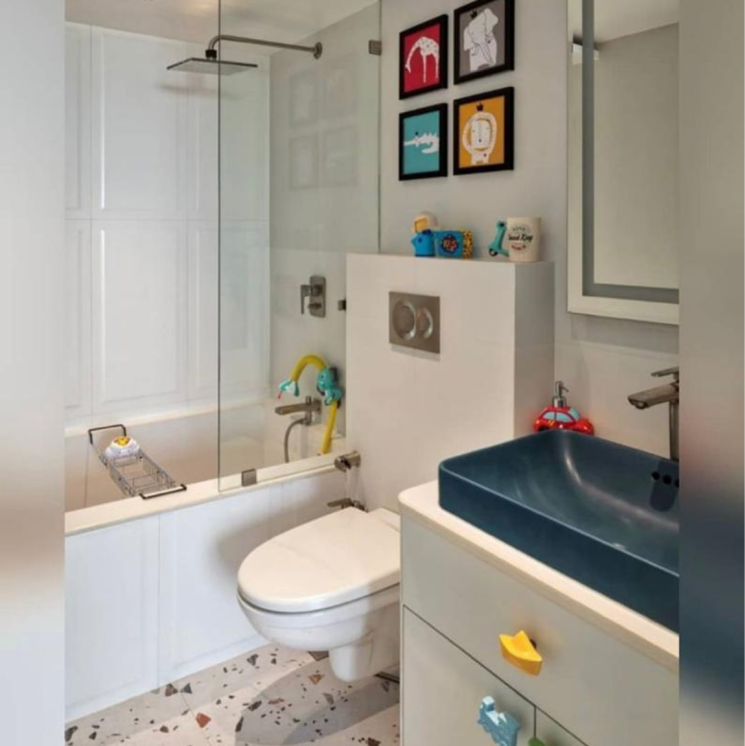 Attached Bathroom, adani-group-western-heights 3 Bedroom 1105 Sq.Ft. Builder Floor In Bhudargarh Colony Mumbai 7951880