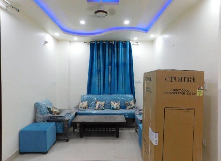 Living Room, dwarka mor 3.5 Bedroom 1200 Sq.Ft. Builder Floor In Dwarka Mor Delhi 7951903