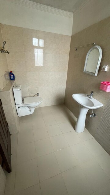 Bathroom in 3 BHK Apartment at Maya Garden City, Lohgarh – for Rent