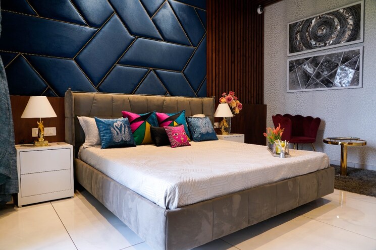 Bedroom, malwa-escon-primera 3 Bedroom 2050 Sq.Ft. Apartment In International Airport Road Zirakpur 7951983