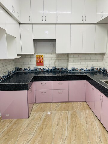 Kitchen in 3 BHK Apartment at Kendriya Lok Nirman CHS, Phi Iv Greater Noida – for Rent