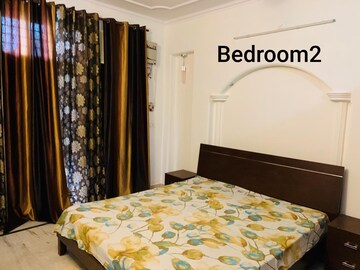 Bedroom in 3 BHK Builder Floor at Ansal Sushant Lok I, Sector 43 – for Rent
