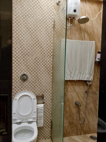 Bathroom in 2 BHK Apartment at Vijay Annex 31, Waghbil – for Rent