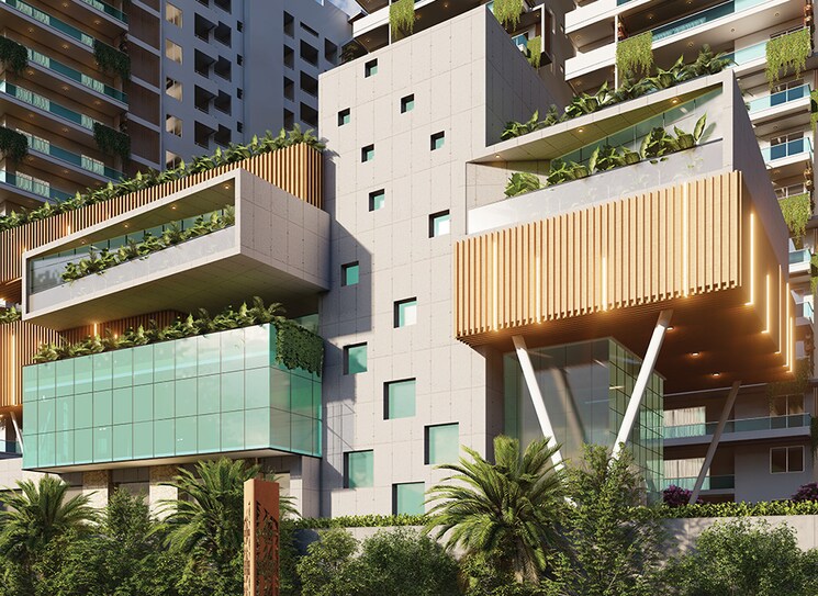 Exterior View, narsingi 3 Bedroom 1390 Sq.Ft. Apartment In Narsingi Hyderabad 7952158