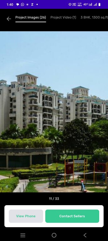 3 BHK Apartment For Resale in ATS Green Village Sector 93a Noida  7952204