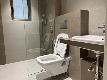 Bathroom in 3 BHK Apartment at Basant Garden – for Rent