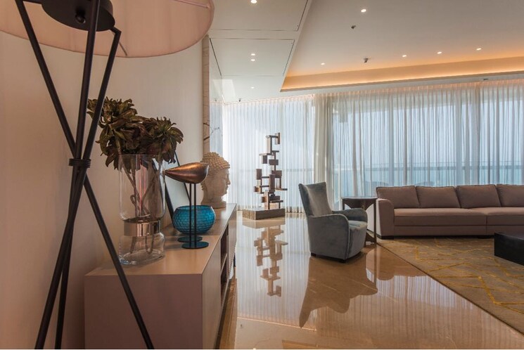 Living Room, kalpataru-immensa-e 3 Bedroom 957 Sq.Ft. Apartment In Kolshet Road Thane 7952264