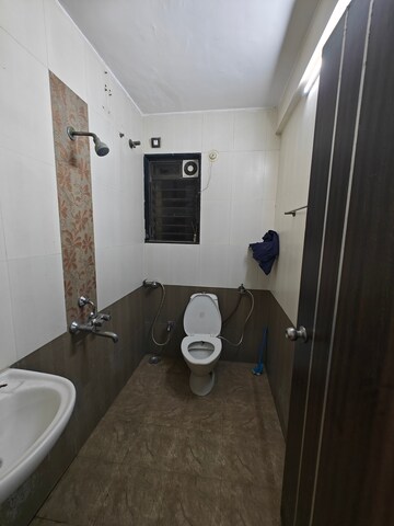 Bathroom in 2 BHK Apartment at Tulsi Sagar, Nerul – for Rent