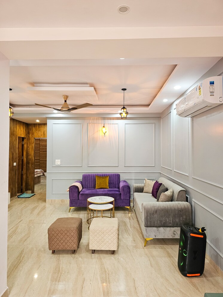 Master Bedroom, omaxe-royal-residency-faridabad 3 Bedroom 1925 Sq.Ft. Apartment In Sector 79 Faridabad 7952353