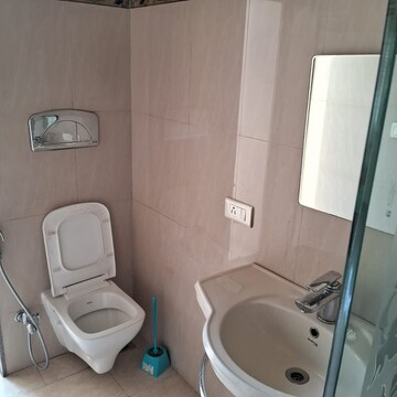 Bathroom in 2 BHK Apartment at La Shanz Co Operative Housing Society Ltd, Boat Club Road – for Rent