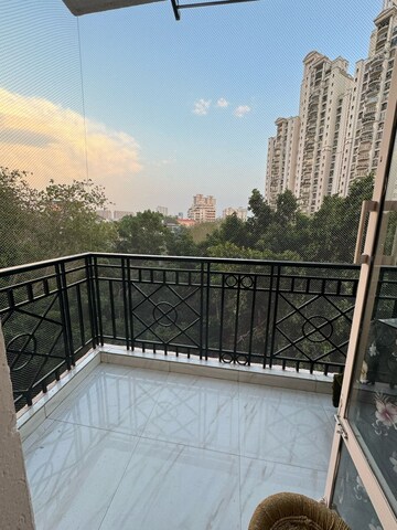 Balcony in 4 BHK Apartment at Ireo Victory Valley, Sector 67 – for Rent