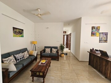Living Room in 3 BHK Apartment at Assetz 63 Degree East, Off Sarjapur Road – for Rent