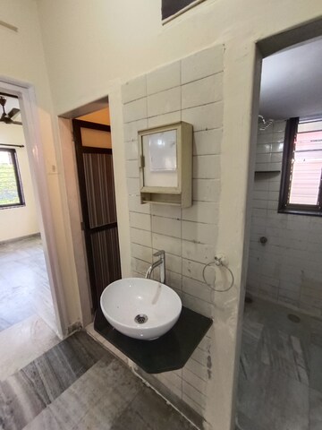 Bathroom in 1 BHK Apartment at Rachaita Aarambh, Goregaon East – for Rent