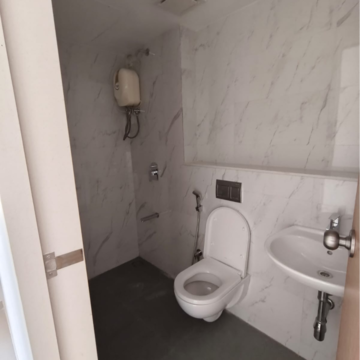 Bathroom in 3 BHK Apartment at Lodha Codename Premier, Mangaon – for Rent