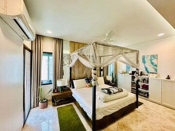 Living Room in 5 BHK Apartment at Harsha Sky High, Shaikpet – for Sale