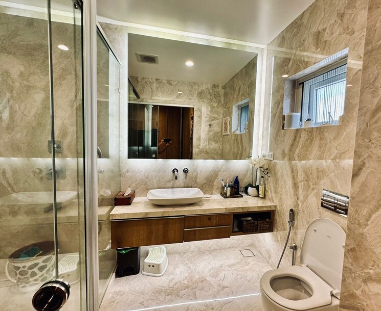 Bathroom, harsha-sky-high 5 Bedroom 7100 Sq.Ft. Apartment In Shaikpet Hyderabad 7952706