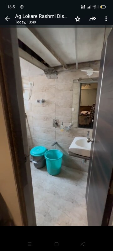 Bathroom in 2 BHK Apartment at SKD Pinnacolo, Mira Road – for Rent