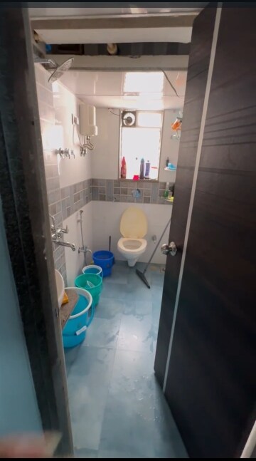 Bathroom in 2 BHK Apartment at SKD Pinnacolo, Mira Road – for Rent
