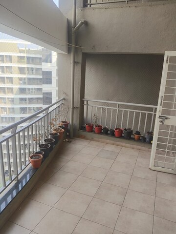 Balcony in 2.5 BHK Apartment at Gemini Grand Bay, Manjari – for Rent