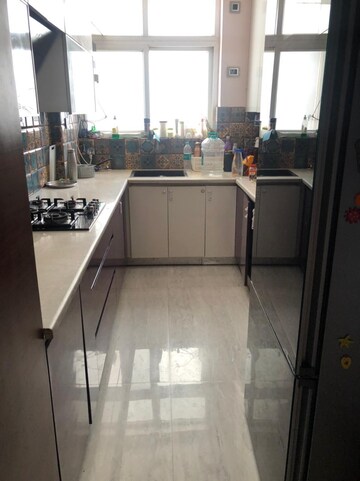 Kitchen in 3 BHK Apartment at Great Value Sharanam, Sector 107 – for Rent
