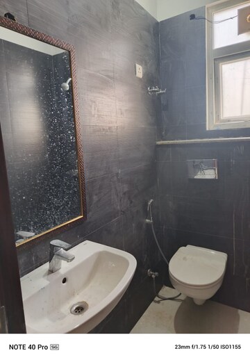 Bathroom in 2 BHK Builder Floor at Cosmos Floors, Sector 52 – for Rent