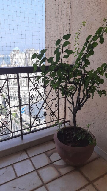Balcony in 4 BHK Apartment at Hiranandani Gardens Richmond Tower, Powai – for Sale