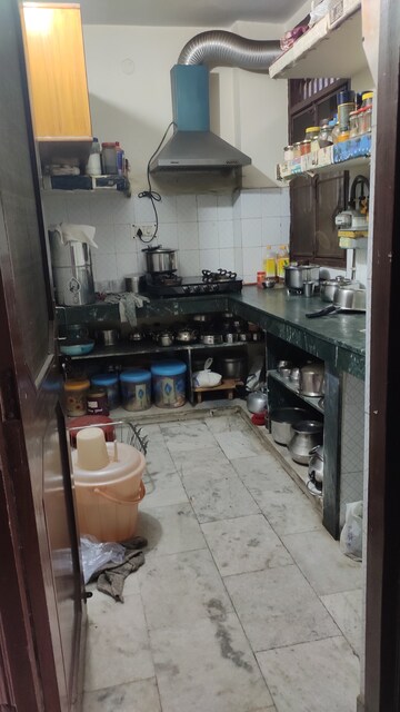 Kitchen in 2 BHK Builder Floor at Dilshad Colony – for Sale