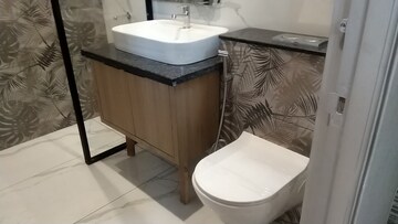 Bathroom in 4 BHK Apartment at Vrinda Heritage Skyward, Sector 1 Greater Noida – for Sale