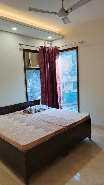 Bedroom in 3 BHK Builder Floor at Ansal Sushant Lok I, Sector 43 – for Rent