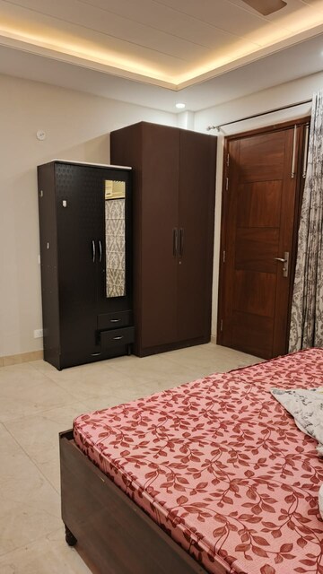 Bedroom in 3 BHK Builder Floor at Ansal Sushant Lok I, Sector 43 – for Rent