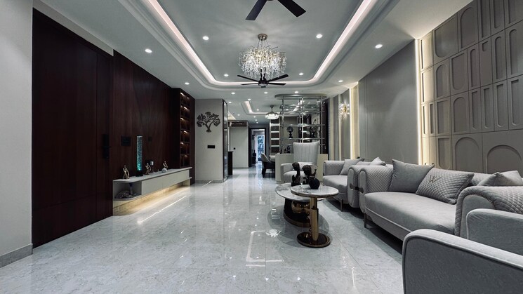 Living Room, parakh-homes 4 Bedroom 1800 Sq.Ft. Builder Floor In Gyan Khand I Ghaziabad 7953191