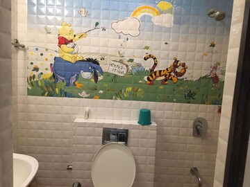 Bathroom in 2 BHK Apartment at Goregaon West – for Sale