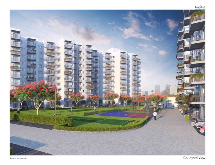 Exterior View, conscient-habitat-78 2 Bedroom 517 Sq.Ft. Apartment In Sector 78 Faridabad 7953230