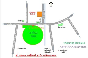  Land – Map Location View at Bagodara - for Sale