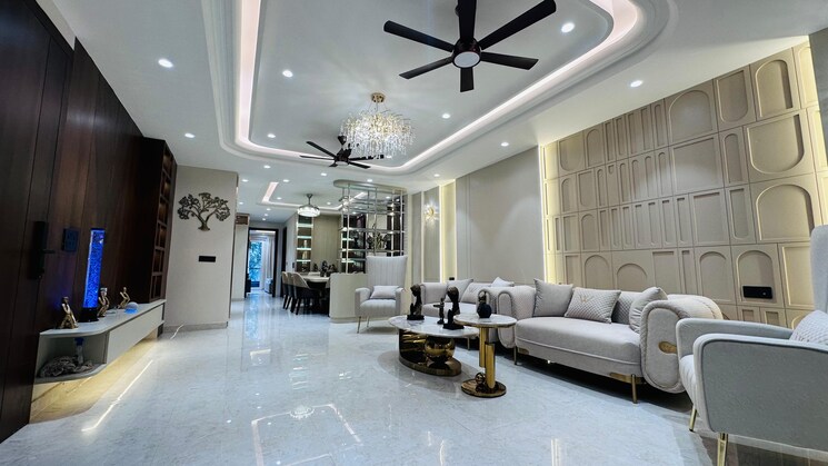 Living Room, niti khand 4 Bedroom 2000 Sq.Ft. Builder Floor In Niti Khand Ghaziabad 7953235