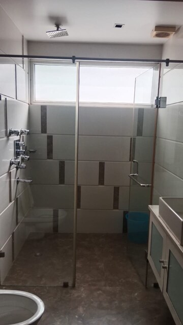 Bathroom in 4 BHK Builder Floor at Safdarjung Development Area – for Rent
