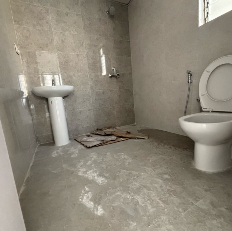 Bathroom, rishi-ecoview 2.5 Bedroom 1250 Sq.Ft. Apartment In New Town Kolkata 7953253