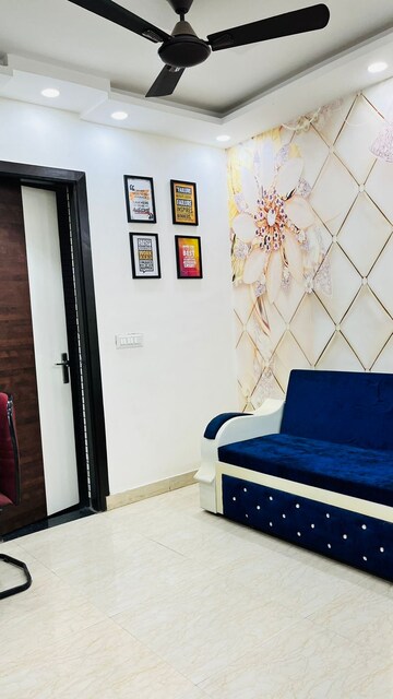 Staircase in 3.5 BHK Builder Floor at Dwarka Mor – for Rent