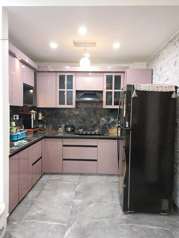 Kitchen in 3.5 BHK Builder Floor at Dwarka Mor – for Rent