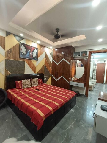 Bedroom in 3.5 BHK Builder Floor at Dwarka Mor – for Rent