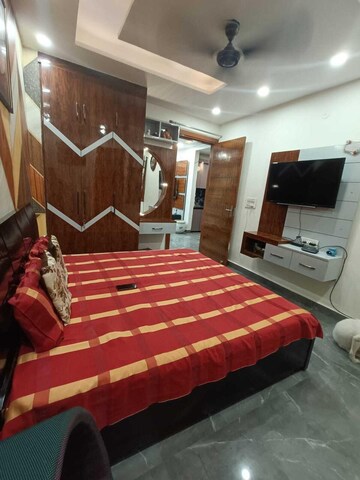 Bedroom in 3.5 BHK Builder Floor at Dwarka Mor – for Rent