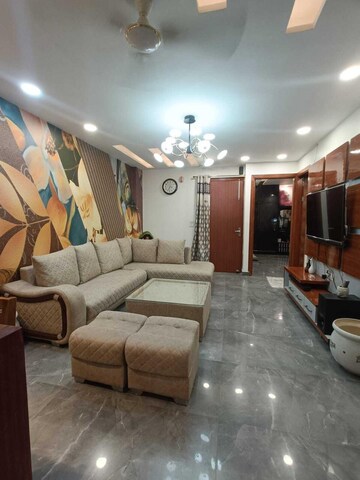 Living Room in 3.5 BHK Builder Floor at Dwarka Mor – for Rent